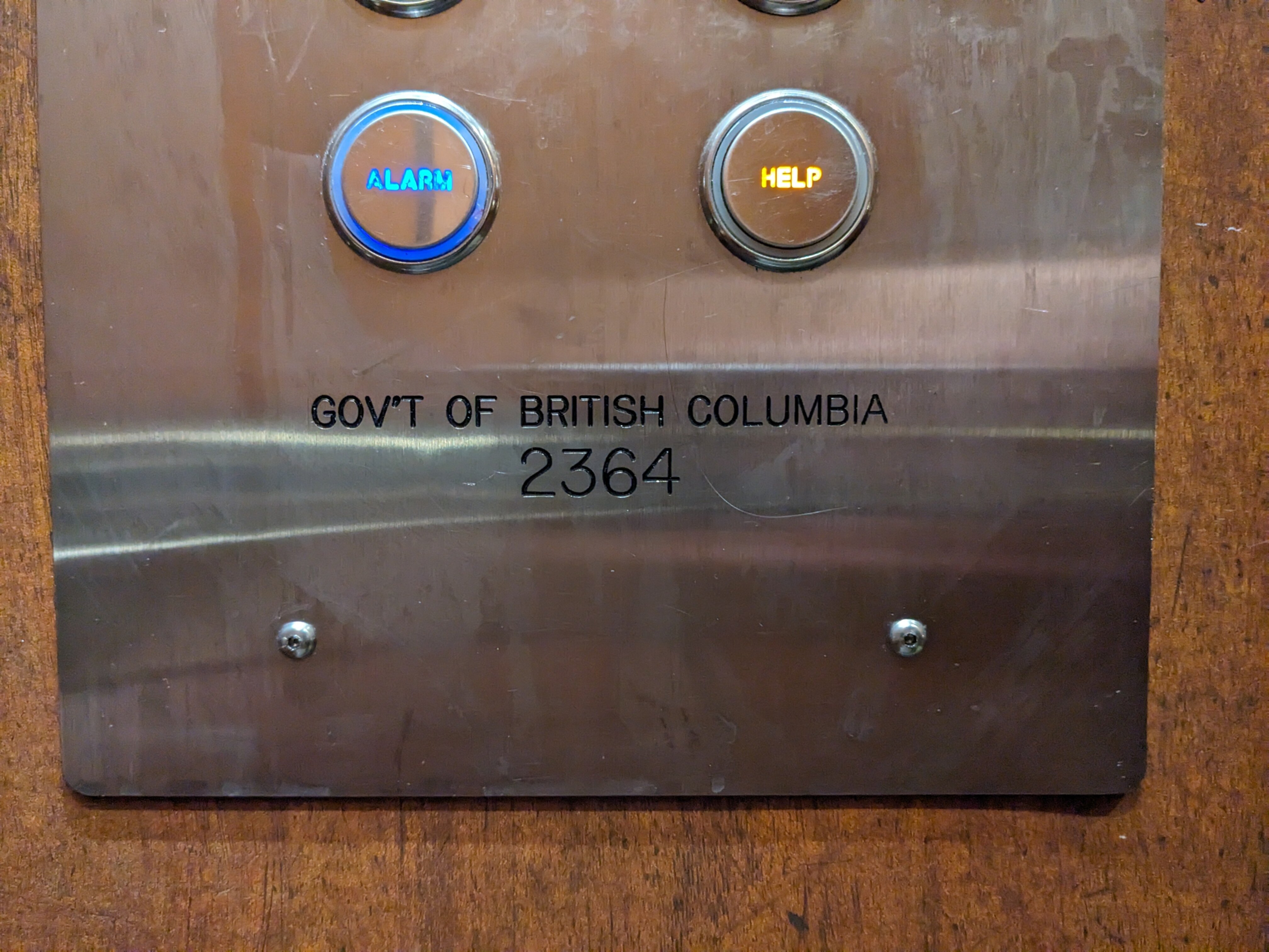 BC Government ID example