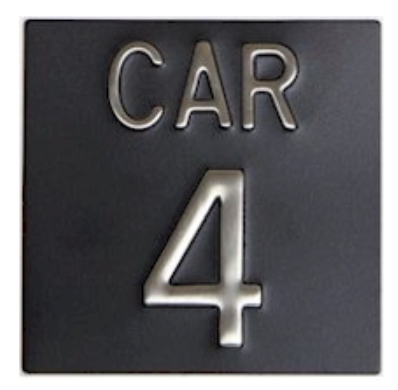 Car number example